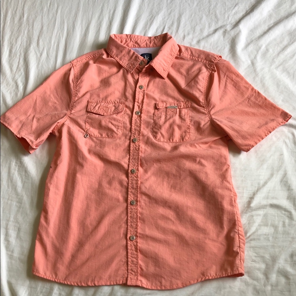 kids T-shirt button down